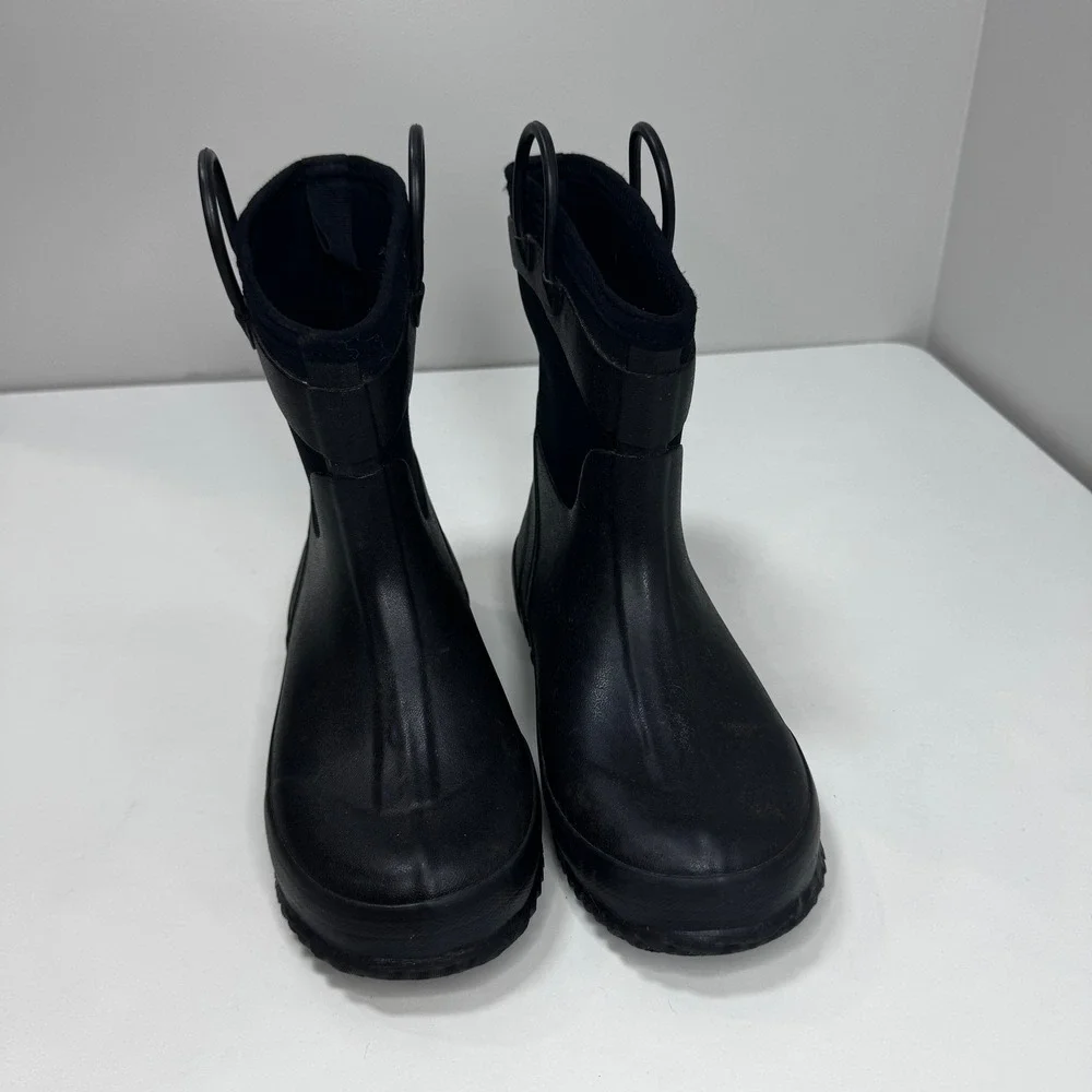 Western Chief Boys 4 Black Neoprene Waterproof Winter Boots Cold Rated -20°F